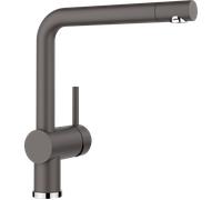 Blanco 518814 - Grifo LINUS Monomando Caño Alto Giratorio 360º Gris Roca