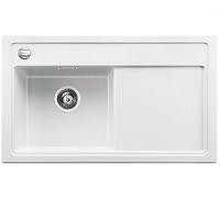 BLANCO 519224 ZENAR 45 S Fregadero de cocina, color, incluye tabla de cortar de madera, lavabo izquierdo, 45 cm Unterschrank-Becken links