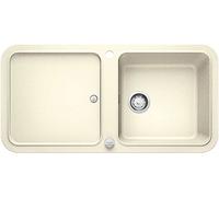 BLANCO 519588 YOVA XL 6 S Fregadero de Cocina, Color Gris silgranito PuraDur, jazmín, jaz