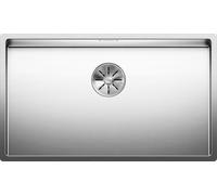 Blanco 521580 - Fregadero CLARON 700-IF Dark Steel Sobre Encimera Mueble de 80 Cm Inox con brillo