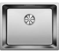 Blanco 522965 - ANDANO 500-IF Fregadero 1 Cubeta Sobre Encimera/Enrasado 60cm Inox Brillo