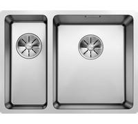 Blanco 522977 - ANDANO 340/180-U 1.5 Cubetas Bajo Encimera 60cm Inox Brillo