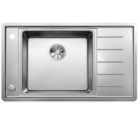 Blanco Fregadero de cocina Andano XL 6 S-IF Compact 86x50 cm 1 cubeta y escurridor InFino inox