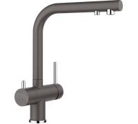 Blanco Fontas II grifo de cocina de pie cromo-grafito/gris 523137