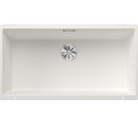 Blanco 523145 - Fregadero SUBLINE 800-U 1 Cubeta Bajo Encimera Mueble de 90 Cm Blanco