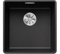 Blanco 523475 - Fregadero SUBLINE 400-F 1 Cubeta Enrasado Mueble de 50 Cm Antracita