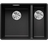 Blanco 523568 - Fregadero SUBLINE 340/160-F SILGRANIT 1 1/2 Cubeta Enrasado Antracita