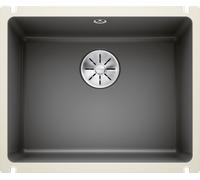 Blanco 523739 - Fregadero SUBLINE 500-U 1 Cubeta Bajo Encimera Cerámica PuraPlus Basalto