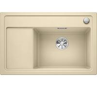 Blanco 523770 zenar XL 6 S Compact 6 S Silgranit Puradur Ultrasonido con mando a distancia, incluye tabla de cortar Madera Platillos Derecho, champán