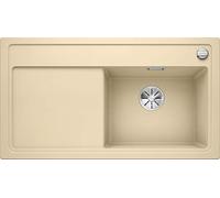 Blanco 523925 zenar 5 S 5 S Silgranit Puradur Ultrasonido con mando a distancia, incluye tabla de cortar Madera Platillos Derecho, champán