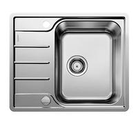 Blanco 525114 | Fregadero de cocina de acero inoxidable LEMIS 45 S-IF Mini | Color : acero inoxidable