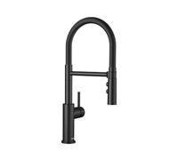 Blanco Grifo de cocina Catris-S Flexo de pie negro 525793