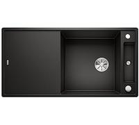 Blanco 525857 | Fregadero de cocina de granito AXIA III XL 6 S | Color : Negro