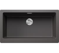 Blanco 526102 - Fregadero VINTERA XL 9-UF 1 Cubeta Bajo Encimera / Enrasado Silgranit Gris Roca