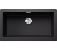 Blanco Vintera XL 9 - Fregadero de silgranite, 90x51 cm, negro 526110