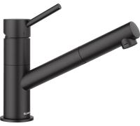 Blanco Kano-S grifo de cocina de pie negro 526668