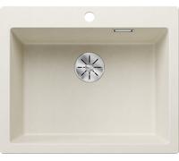 Blanco Pleon 6 - Fregadero de silgranite, 62x51 cm, InFino, blanco suave 527137