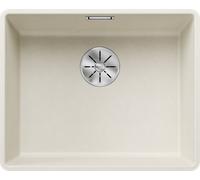 Blanco 527169 - Fregadero SUBLINE 500-F 1 Cubeta Enrasado Mueble de 60 Cm Blanco suave
