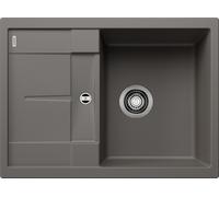 Blanco Metra 45 - Fregadero de silgranite, 68x50 cm, gris 527286