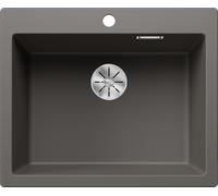 Blanco Pleon 6 - Fregadero de silgranite, 62x51 cm, InFino, gris 527320