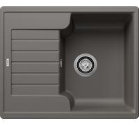 Blanco Zia 40 - Fregadero de silgranite, 62x50 cm, gris 527378