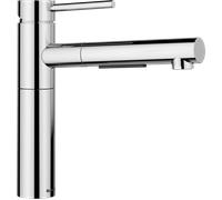 Grifo de cocina WEISS HIGH-S II | Cromado, alta presión, con manguera desmontable, válvula antirretorno