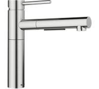 Blanco 527544 - Grifo ALTA-S II Monomando Caño Alto Giratorio 140º Extraíble PVD Steel