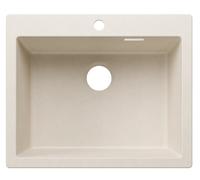 Blanco Pleon 6 - Fregadero Silgranite, 62x51 cm, blanco suave 527772