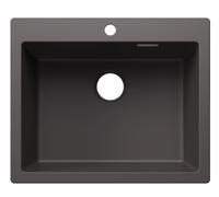Blanco Pleon 6 - Fregadero Silgranite, 62x51 cm, roca gris 527774