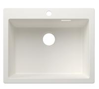Blanco Pleon 6 - Fregadero Silgranite, 62x51 cm, blanco 527775