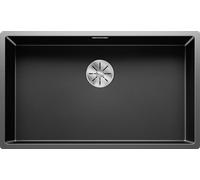 Blanco 527837 - Fregadero CLARON 700-IF Dark Steel Sobre Encimera Mueble de 80 Cm Dark Steel
