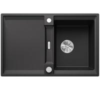 Blanco Adira - Fregadero Silgranite, 78x50 cm, con control de desagüe y accesorios, InFino, antracita 527586