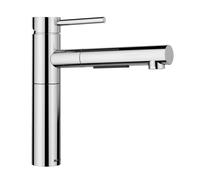 Grifo de cocina WEISS HIGH-S II | Cromado, alta presión, con manguera desmontable, válvula antirretorno