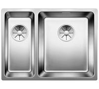 Blanco Andano 340/180 - Fregadero, 59x44 cm, seno principal a la derecha, acero inoxidable 522977