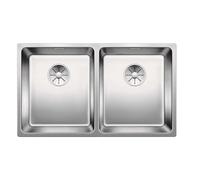 Blanco Andano 340/340 - Fregadero, 75x44 cm, acero inoxidable 522981