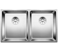 Blanco Andano 340/340 - Fregadero, 75x44 cm, acero inoxidable 522983