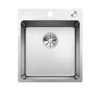 Blanco Andano 400 - Fregadero, 50x44 cm, con control excéntrico PushControl, acero inoxidable 525244