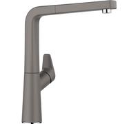 Blanco Avona S - Grifo de fregadero con caño extraíble, gris 526928