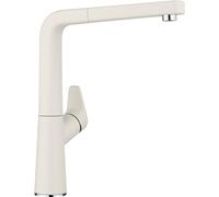 Blanco Avona S - Grifo de fregadero con caño extraíble, blanco suave 526929