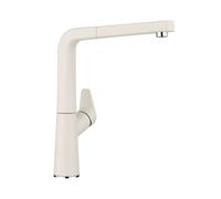 Blanco Avona S - Grifo de fregadero con caño extraíble, blanco suave 526929