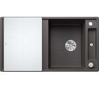 Blanco Axia III 5 S fregadero de granito 91.5x51 cm gris/grafito/ónix 523216
