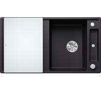 Blanco AXIA III 5 S - Fregadero 1 Cubeta+Excurridor Sobre Encimera Mueble 50 Cm Negro