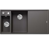 Blanco Axia III 6 S fregadero de granito 100x51 cm gris/grafito/ónix 524644