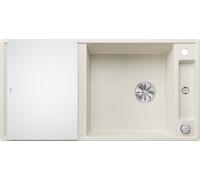 Blanco AXIA III XL 6 S - Fregadero 1 Cubeta + Escurridor Sobre Encimera Mueble de 60 Cm