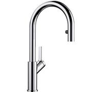 Blanco Grifo de cocina Carena-S Vario de pie con ducha extraíble Cromo 521356