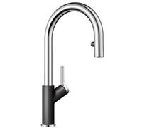 Blanco Carena-S Vario grifo de cocina de pie cromo-antracita 521358