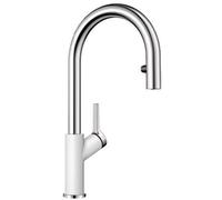 Blanco Carena-S Vario grifo de cocina de pie cromo-blanco 521368