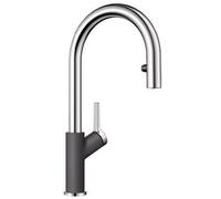 Blanco Carena-S Vario grifo de cocina de pie cromo-grafito/gris 521359