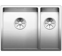 Blanco Claron 340/180-IF fregadero de acero 58.5x44 cm 521607