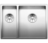 Blanco Claron 340/180-IF fregadero de acero 58.5x44 cm 521608